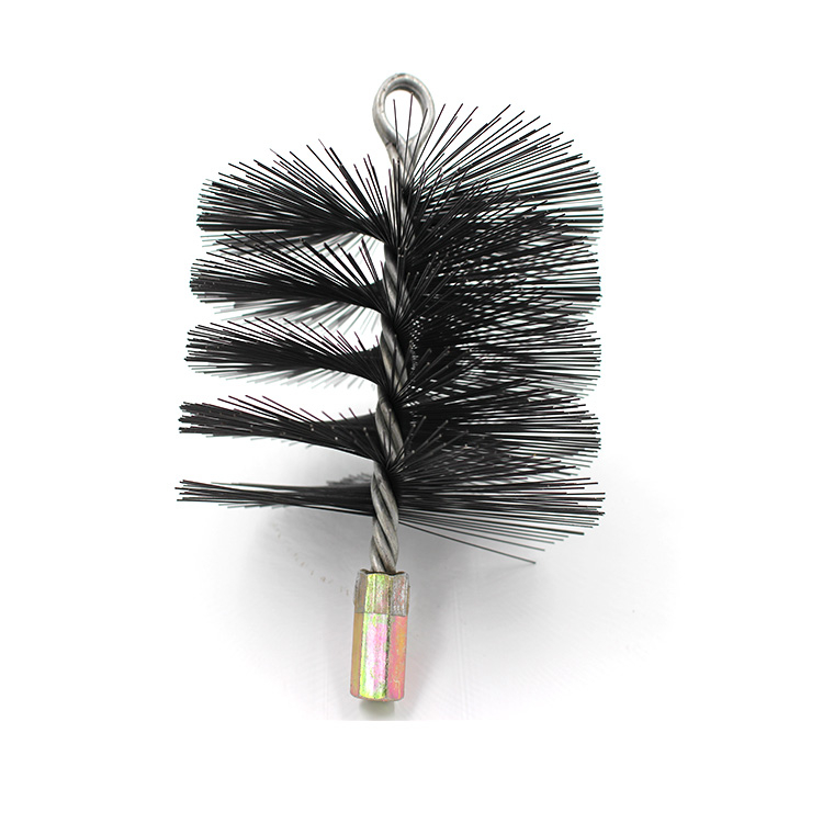 Card Steel Wire Boiler Brushes with Thread